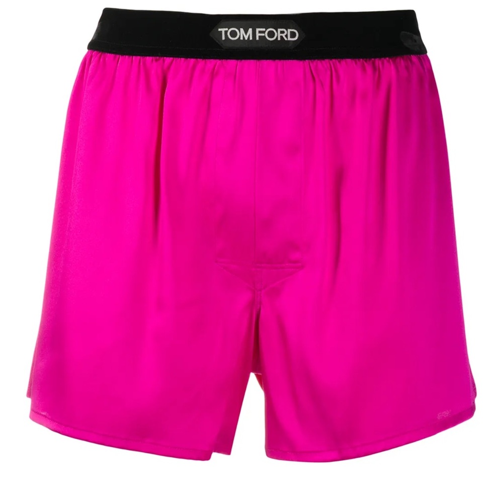 Pink Tom Ford Silk Shorts XS